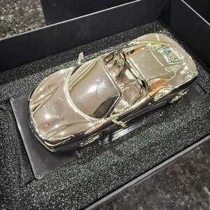 Ferrari 488 Spider Chrome Finish Collectible Model Car